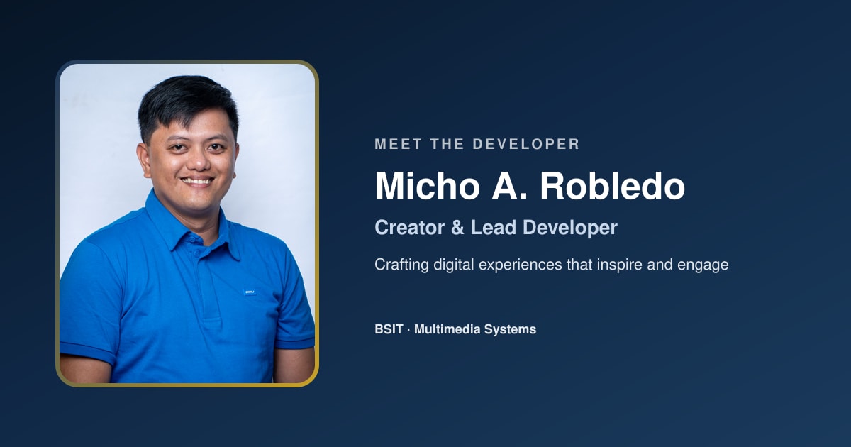 Developer profile share preview